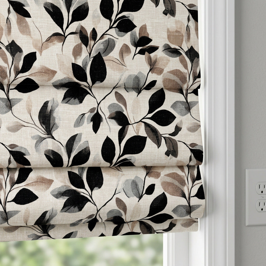 Bohemian Cordless Custom Roman Shades