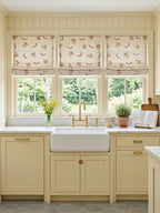 Cute Cordless Custom Roman Shades