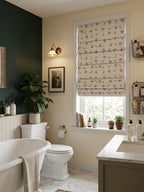 Cute Cordless Custom Roman Shades