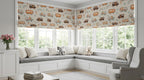 Cute Cordless Custom Roman Shades