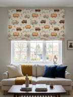 Cute Cordless Custom Roman Shades