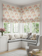 Cute Cordless Custom Roman Shades