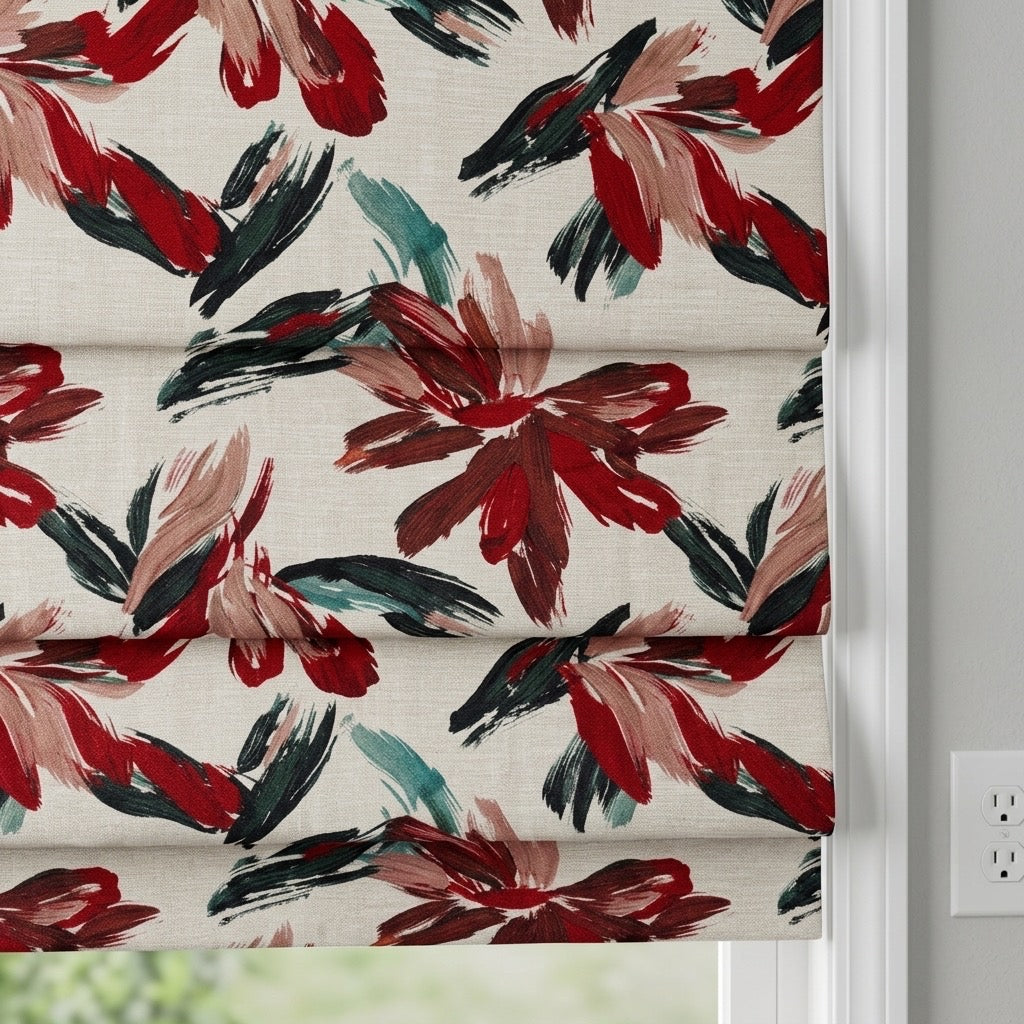 Vintage Cordless Custom Roman Shades