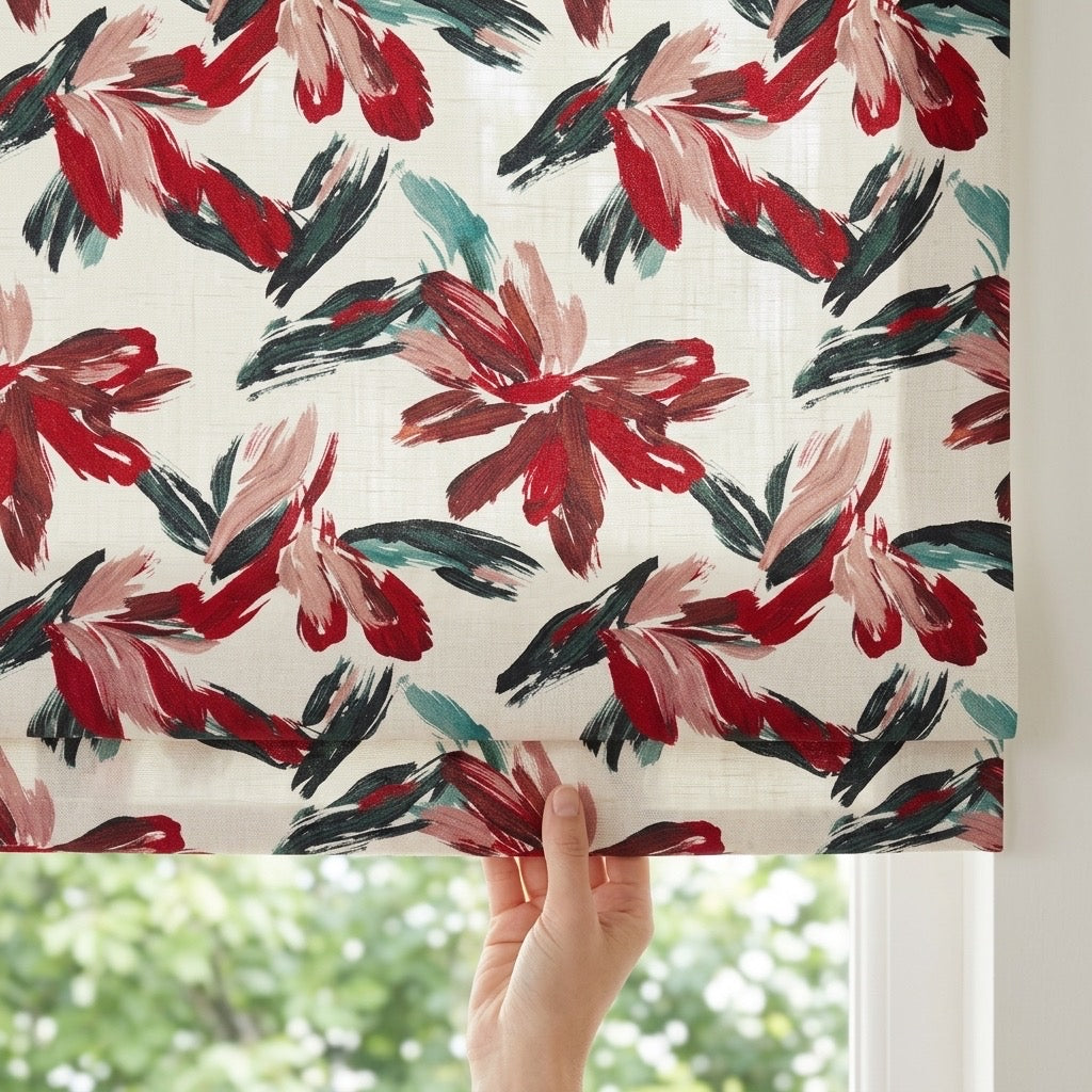 Vintage Cordless Custom Roman Shades