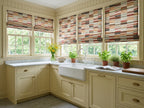 Grid Cordless Custom Roman Shades