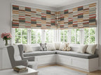 Grid Cordless Custom Roman Shades