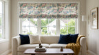 Bohemian Cordless Custom Roman Shades