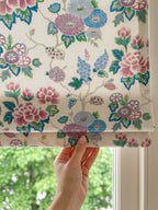 Bohemian Cordless Custom Roman Shades