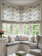 Bohemian Cordless Custom Roman Shades