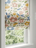 Bohemian Cordless Custom Roman Shades