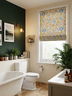 Bohemian Cordless Custom Roman Shades